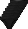 Tazzio Slip da donna, confezione da 7 pezzi F901 (nero, XS) Anteprima dell’immagine prodotto 1