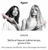 Dyson Airstrait, piastra per capelli, vapore, pulsanti, Anteprima dell’immagine prodotto 3