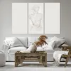 Bild auf Leinwand - Leinwandbild - 3 Teile - Frau Rücken Produktbild-Vorschau 6