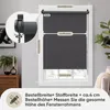 Verdunklungsrollo 70x160cm Grau Thermorollo Fensterrollo Produktbild-Vorschau 8