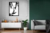 MuchoWow® Gerahmtes Poster Farbe - Schwarz - Abstrakt 60x90 Produktbild-Vorschau 5