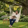 Hängesessel Hängestuhl mit 2 Kissen Kalea Weiß ib style® Produktbild-Vorschau 2
