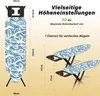 STANEW Bügelbrett 122 x 38 cm,Klappbares Bügelbretter Produktbild-Vorschau 2