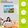 ARTland Leinwandbild Küstenweg in Carrick-a-Rede Größe: Produktbild-Vorschau 3