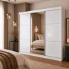 Schrank mit Schwebetüren 240cm Kleiderschrank mit Produktbild-Vorschau 2
