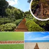 Floranica Gartenweg aus 100% Holz, 30 cm x 6 m, Braun, Produktbild-Vorschau 5