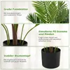 COSTWAY Sada 2 umelých paliem Areca 90 cm, umelá rastlina v Náhľad obrázku produktu 4