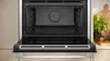 Forno combinato vapore integrato 47l 60cm a+ ecoclean nero Anteprima dell’immagine prodotto 5