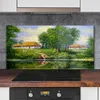 Coloray Küchenrückwand 120x60 Spritzschutz aus Glas - Das Produktbild-Vorschau 2