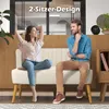 HOMCOM Sofa 2-Sitzer Couch Stoffsofa Sitzmöbel Polstersofa Produktbild-Vorschau 6