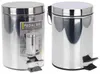 Pedaalemmer RVS - Mülleimer 3 Liter silber mit Inneneimer Produktbild-Vorschau 1