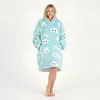 Lazy Robe Very Soft Bademantel Blue Cloud 100 cm Produktbild-Vorschau 7