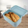 Jednobarevná retro kovová chlebovka s velkou kapacitou do Náhled obrázku produktu 6