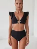 Zweiteiliger Bikini - Hohe Taille - Eleganter Damen Produktbild-Vorschau 6