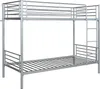 Metalowe łóżko piętrowe 'Soppsar' 208,5x97x165 cm srebrne Podgląd zdjęcia produktu 3