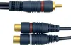 Cinch Y-Kabel Subwoofer Adapter Verteiler Splitter Chinch Produktbild-Vorschau 2