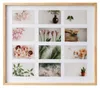 Drevený fotorámik na 12 fotografií FORMIN, 59 x 54 cm Náhľad obrázku produktu 1