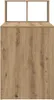 vidaXL Bureau Artisan-Chêne 108 x 55 x 103.5 cm Bois Voir les images du produit 6