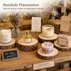 Holzscheiben 18-20 cm, 12 Stück Baumscheiben 20cm aus Produktbild-Vorschau 12