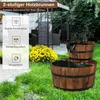 Fontanna ogrodowa wykonana z drewna jodłowego, Ø 44,5 cm Podgląd zdjęcia produktu 9