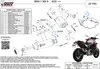 MIVV GP Pro Black Slip-on Auspuff genehmigt für BMW F 900 R Produktbild-Vorschau 4