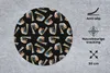 MuchoWow® Mauspad Mousepad Schnittmuster - Das Mädchen mit Produktbild-Vorschau 2
