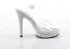 GLORY-508DM Damen Sandale von Fabulicious, Transparent EU Produktbild-Vorschau 5