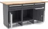 171 cm Werkbank mit 6 Schubladen, 2 Türen und massivem Produktbild-Vorschau 4