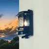 Wandlampe außen Messing Glas IP64 E27 H: 22 cm rostfrei Produktbild-Vorschau 4