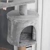 PawHut Katzen Kratzbaum 120 cm Katzenbaum mit Korb, Produktbild-Vorschau 8