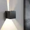 IP54 6,8 W schwarze LED-Wandleuchte mit verstellbaren Produktbild-Vorschau 2