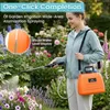 9 L Orange Akku Drucksprüher, Elektrische Gartenspritze mit Produktbild-Vorschau 4