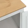 Armadio vidaXL bianco 76 x 50 x 170 cm in legno massello di Anteprima dell’immagine prodotto 7