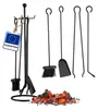 Relaxdays kachelaccessoire set, 5-delig, kachelset om op te Productafbeelding-voorbeeld 1