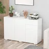 HOMCOM Buffet meuble de rangement 2 tiroirs coulissants 3 Voir les images du produit 2