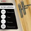 DOMINO Türgriff 72 Drückergarnitur BB-Buntbart Set | Produktbild-Vorschau 5