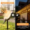 SALCAR 240 LED Solar Eisregen Lichterkette 7,8m mit Produktbild-Vorschau 2