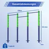 COSTWAY Turnreck Outdoor, gymnastická sestava s třemi Náhled obrázku produktu 3