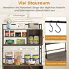 COSTWAY Kattenkast met planken, kattenbakmeubel, kattenhuis Productafbeelding-voorbeeld 5