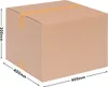 verpacking 200 Faltkartons 395 x 395 x 290 mm Braun Produktbild-Vorschau 2