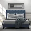 Letto imbottito MODFU 140×200 cm, letto matrimoniale con Anteprima dell’immagine prodotto 3