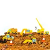 Baufahrzeuge Spielset 5 Teilig Holzfahrzeuge Produktbild-Vorschau 2