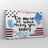 Bild auf Leinwand - Leinwandbild - Worte Motivation Produktbild-Vorschau 4