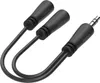Rozgałęźnik audio Hama, wtyk jack 3,5 mm - 2x gniazdo jack Podgląd zdjęcia produktu 2