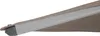 A close-up view of the edge of a beige-gray awning. Produktbild-Vorschau