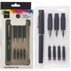 A calligraphy set is displayed in its packaging, with the product and its components clearly visible. Produktbild-Vorschau