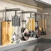 Küche Organizer, Wandhängender Küchenhaken aus Aluminium, Produktbild-Vorschau 5
