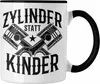 Trendation - Tuner Tasse "Zylinder Statt Kinder" Produktbild-Vorschau 1