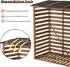 M MCombo Holzregal, Outdoor Kaminholzregel mit Rückwand, Produktbild-Vorschau 3