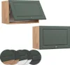 Hängeschrank Vicco Fame-Line Grün-Gold Landhaus 60 cm Produktbild-Vorschau 5